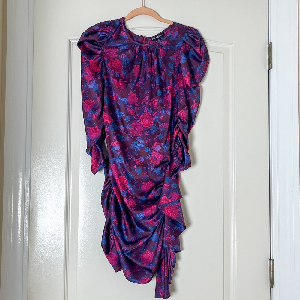 For Love & Lemons Endless Floral Mini Dress - Picture 3 of 5
